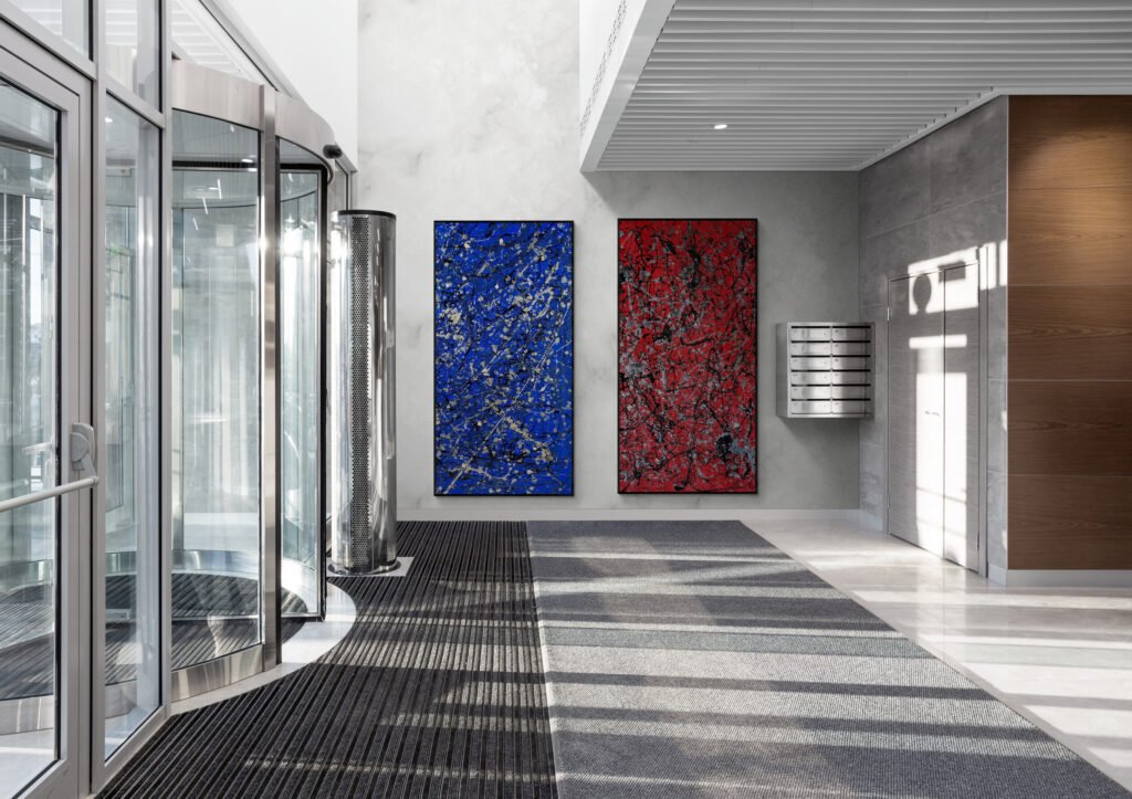 Creating a Cohesive Art Series for Large Interiors