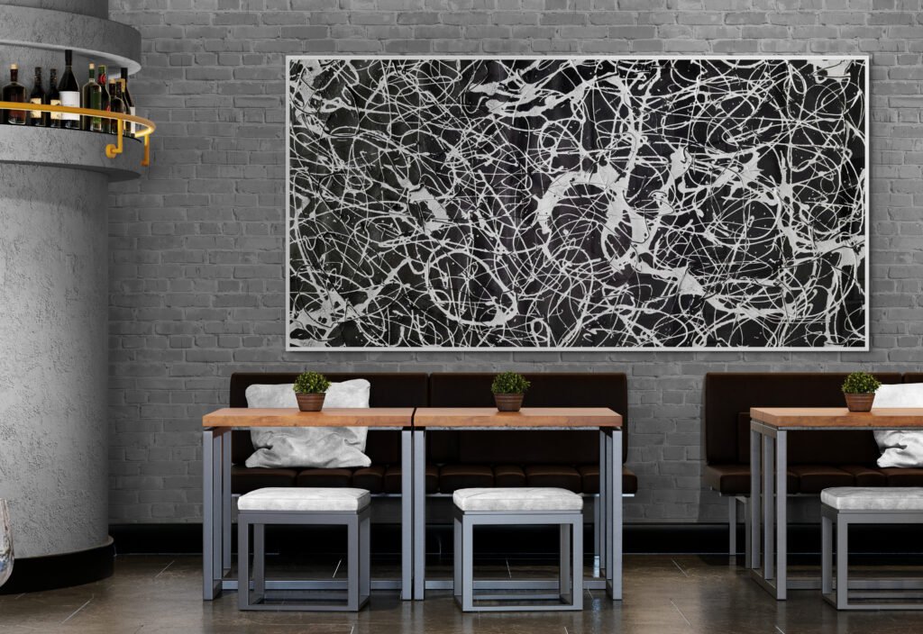 Large-Scale Abstract Art: When Size Becomes the Main Feature