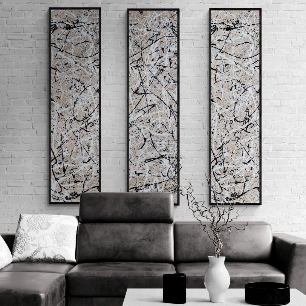 Triptych vs Single Large Painting: What Works Better?