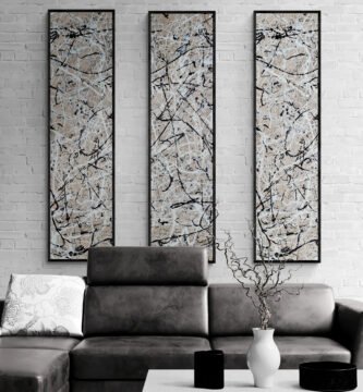 Triptych vs Single Large Painting: What Works Better?