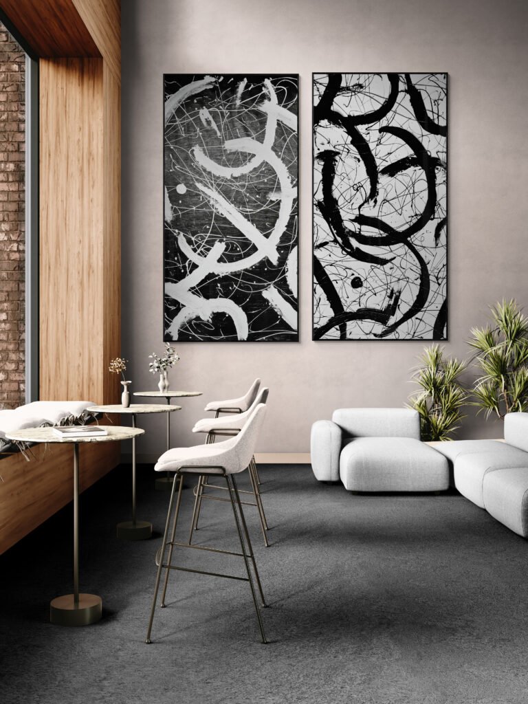 How to Combine Multiple Paintings Across Rooms