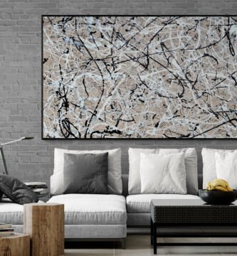 What Size Painting Works Best Above a Sofa?