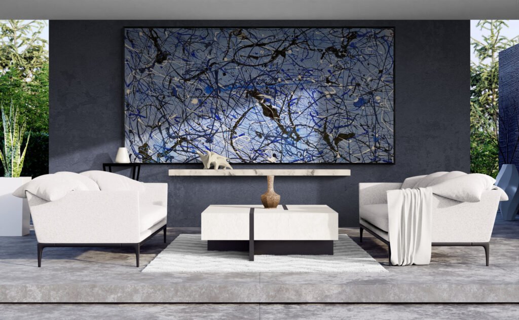 How to Decorate a Large Wall with Art