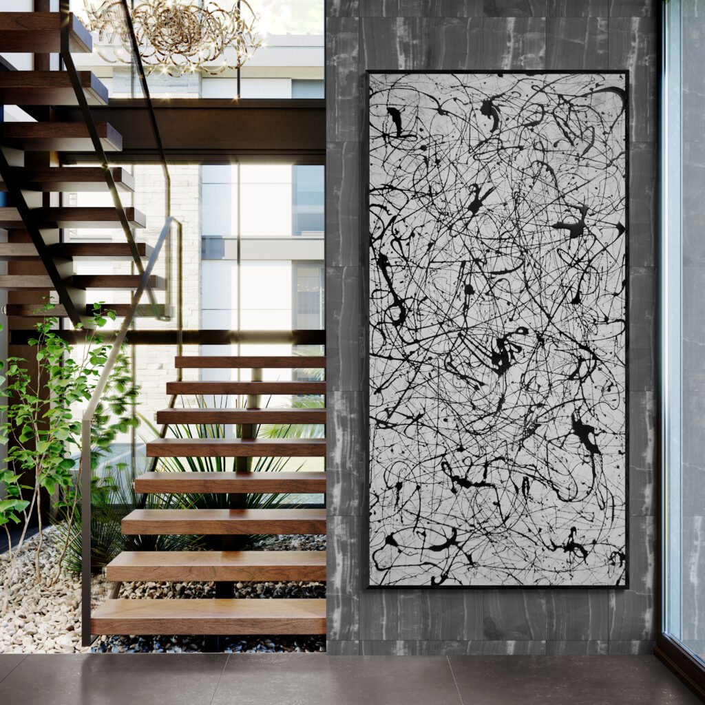 Large-Scale Abstract Art: When Size Becomes the Main Feature